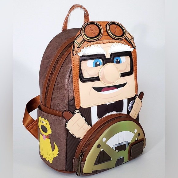 Up Mini Backpack Loungefly | Bags | Loungefly Disney Parks Pixar Up Carl Pilot Mini ...